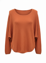 Cargar imagen en el visor de la galería, Jersey suave calabaza